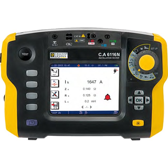 Multi-Function Installation 测试仪 Model C.A 6116N