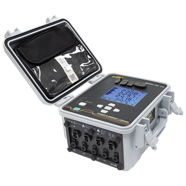 Power 与 Energy 记录仪 Model PEL 52 (w/ LCD, w/ (2) MA193-10-BK)