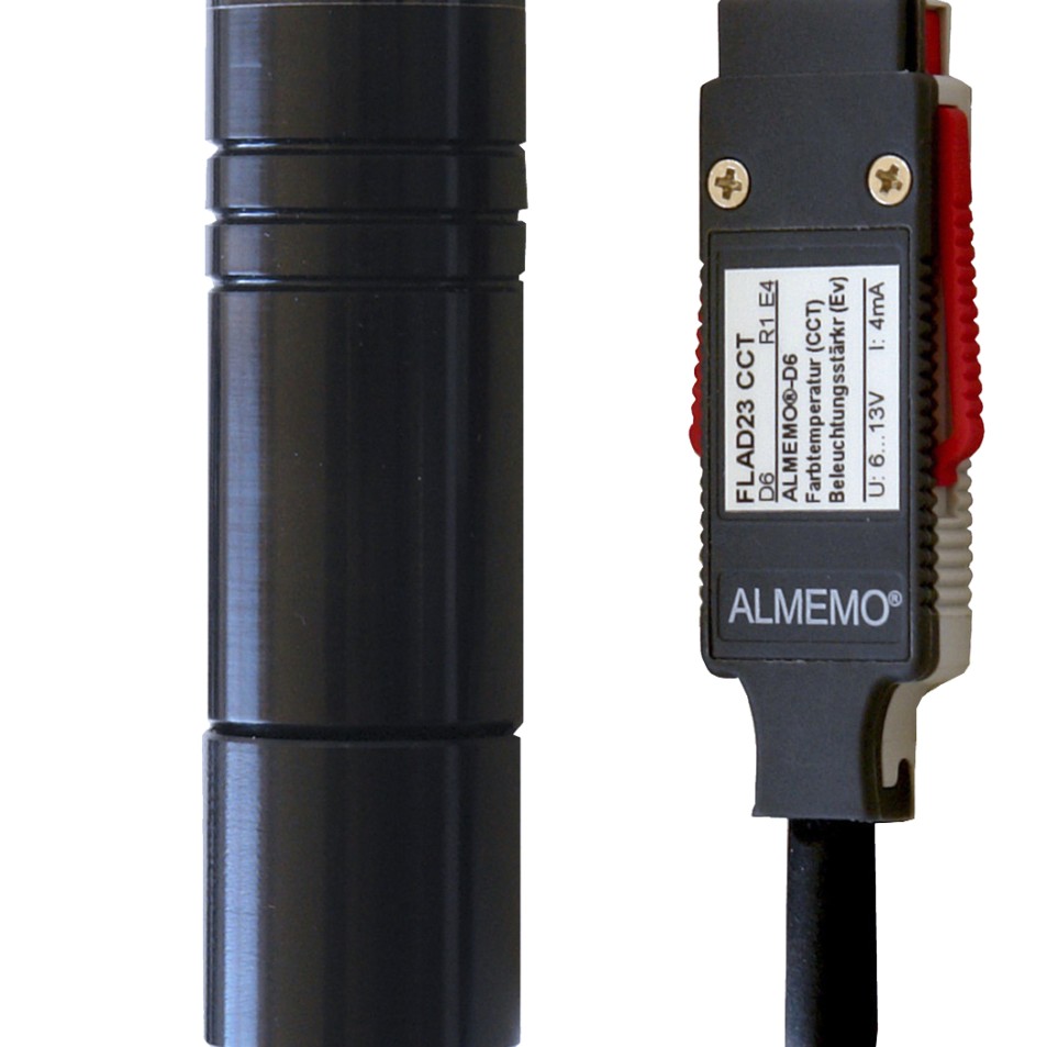 Digital sensor for color temperature and illuminance