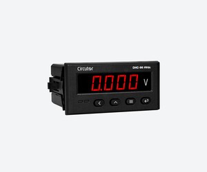 DHC-96 mVdc digital millivoltmeter shunt measure, 96 x 48, 2 output relays M22348. DHC-96 mVdc, digital millivoltmeter shunt measure, 96 x 48, 2 output relays;Protocol: Modbus/RTU;Scale: 60 mV / 75 mV / 100 mV / 150 mV / 200 mV;IP: 54;Communications: RS-485;Nº relays: 2;Digital inputs: 2;Analog output: 1 (20 mA);System: DC;Parameter: V dc;Mounting: Pannel;Modules: 96 x 48