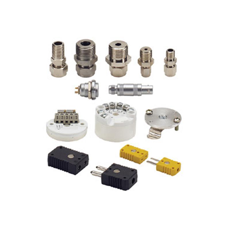 Accessories for resistance thermometers - Cables, protective sheathings, fittings, heads, amplifiers, adapter, display, remote inputs, connectors