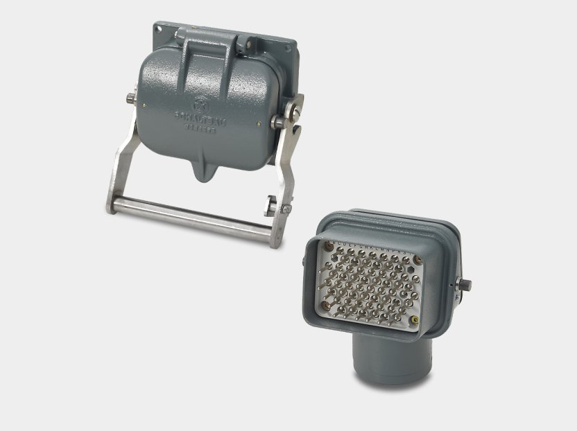 B – 连接器用于轨道车辆